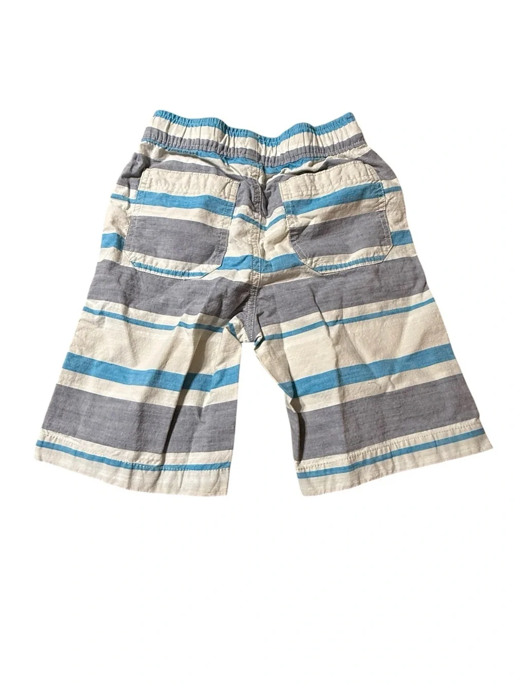 The Children's Place Boys Striped Pull On Jogger Shorts Size 7 NWT